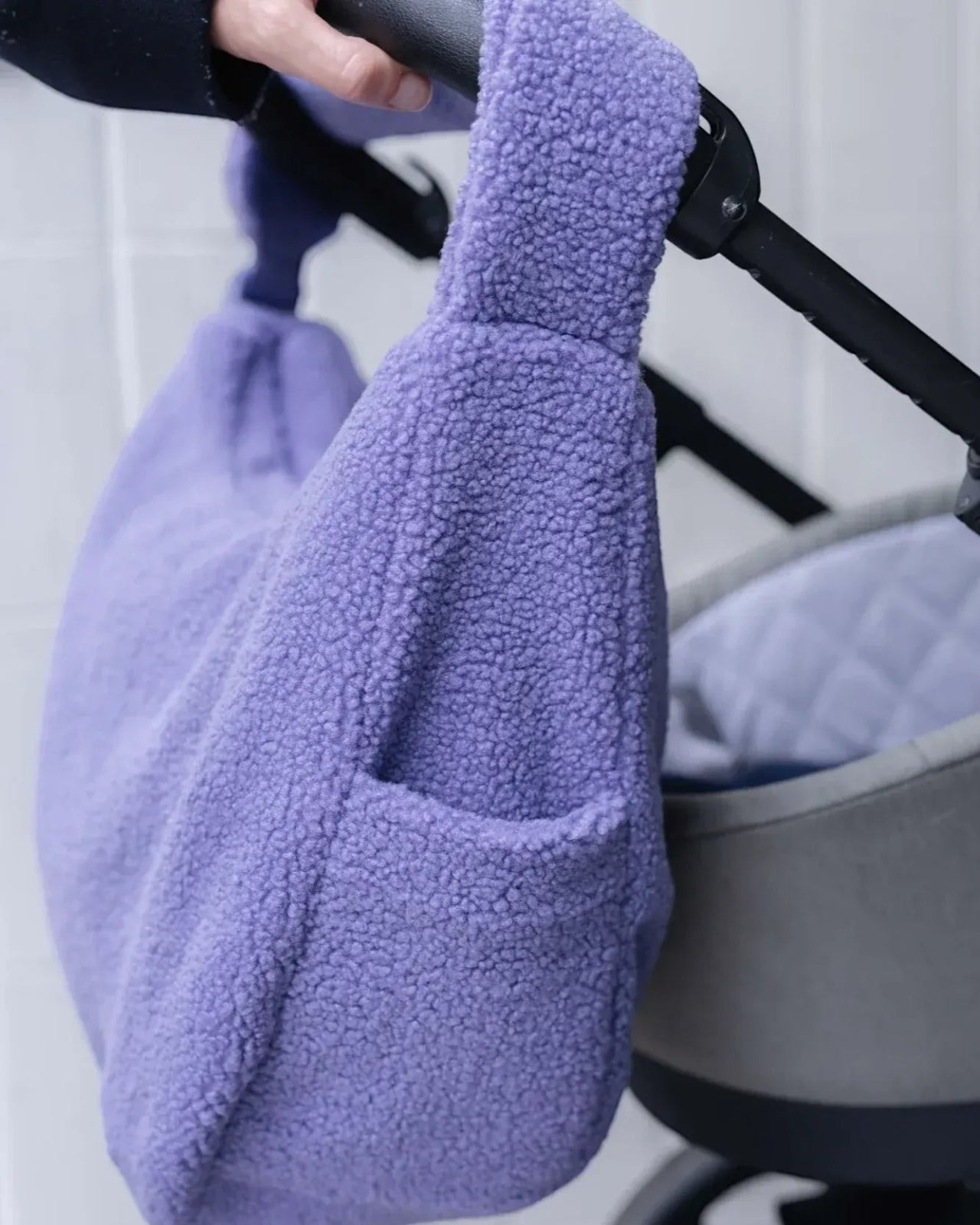 Lukkily - LUKKILY BAG 3 • Teddy dark lavender - Tasche - ROSA ECK Concept Store