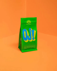Lykke Coffee Farms - OJ! Kaffeebohnen aus Brasilien (250 g) - ROSA ECK