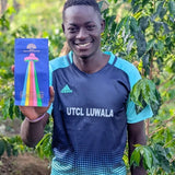 Lykke Coffee Farms - UFO Kaffeebohnen aus Uganda (250 g) - ROSA ECK