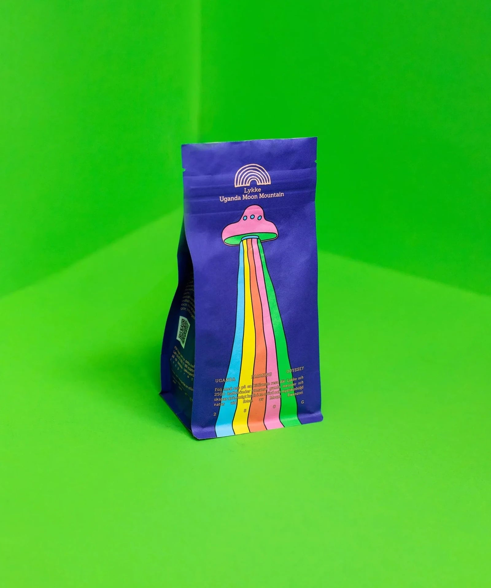 Lykke Coffee Farms - UFO Kaffeebohnen aus Uganda (250 g) - ROSA ECK