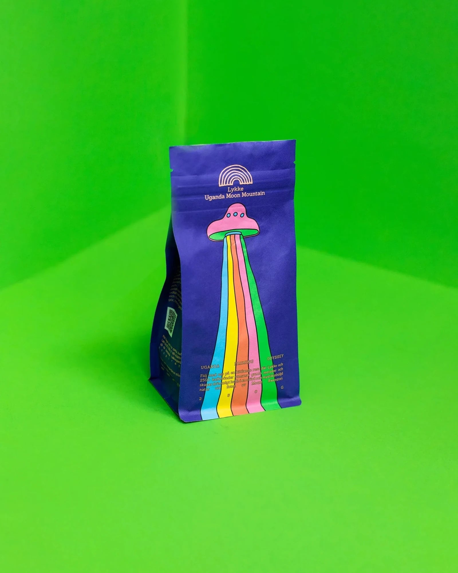 Lykke Coffee Farms - UFO Kaffeebohnen aus Uganda (250 g) - ROSA ECK