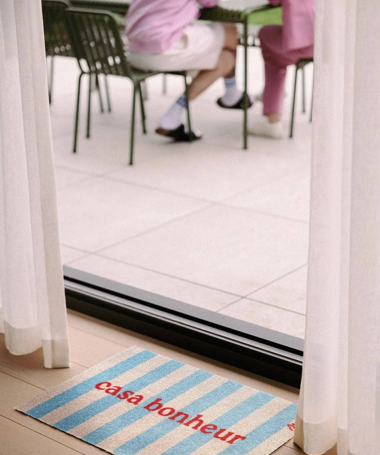 MAD ABOUT MATS - DANTE Fußmatte • Light Blue - ROSA ECK