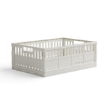Made Crate - Klappbox Maxi Milk - ROSA ECK - Weiß, ,
