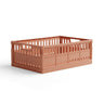 Made Crate - Klappbox Maxi Peachy - ROSA ECK - Orange, ,