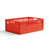 Made Crate - Klappbox Maxi So Bright So Red - ROSA ECK - Rot, ,