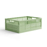 Made Crate - Klappbox Maxi Spring Green - ROSA ECK - Grün, ,