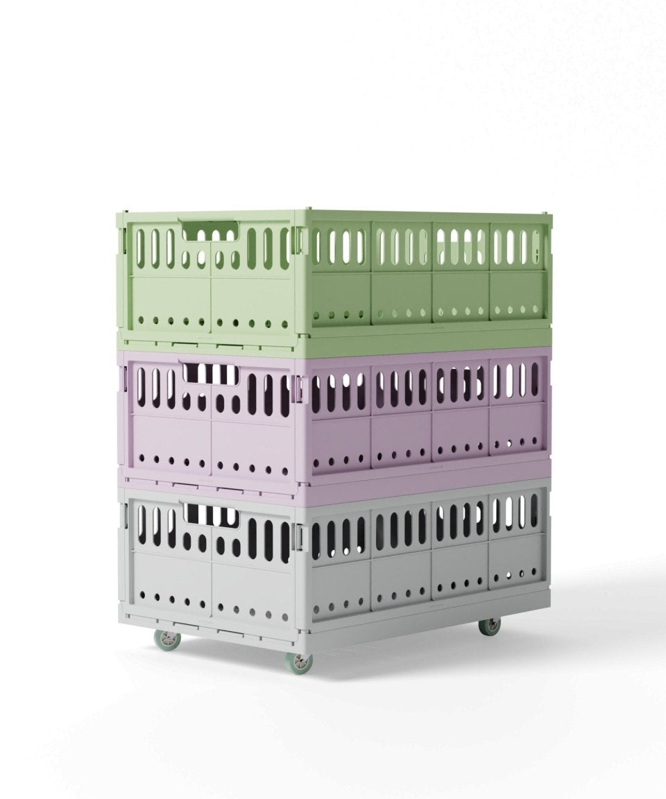 Made Crate - Klappbox Midi Blush - ROSA ECK - Pink, Rosa,