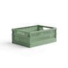 Made Crate - Klappbox Midi Green Bean Green - ROSA ECK - Grün, ,