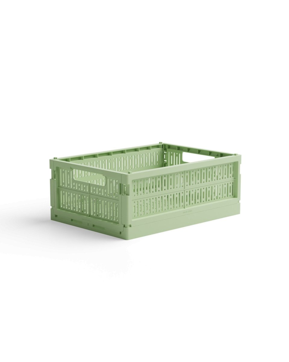 Made Crate - Klappbox Midi Spring Green - ROSA ECK - Grün, ,