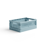 Made Crate - Klappbox Mini Crystal Blue - Klappbox - ROSA ECK