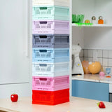 Made Crate - Klappbox Mini Green Bean Green - Klappbox - ROSA ECK