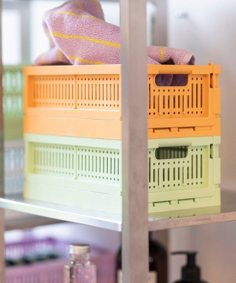 Made Crate - Klappbox Mini Spring Green - Klappbox - ROSA ECK