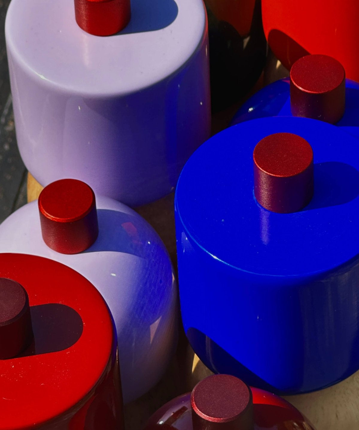 MAEGEN - Große Salzmühle/Pfeffermühle • Rot - Salz - & Pfeffermühle - ROSA ECK