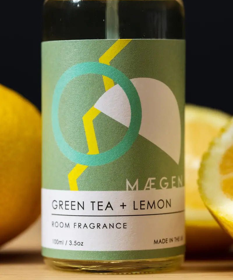MAEGEN - Raumspray (100 ml) • Grüner Tee & Zitrone - Lufterfrischer - ROSA ECK Concept Store