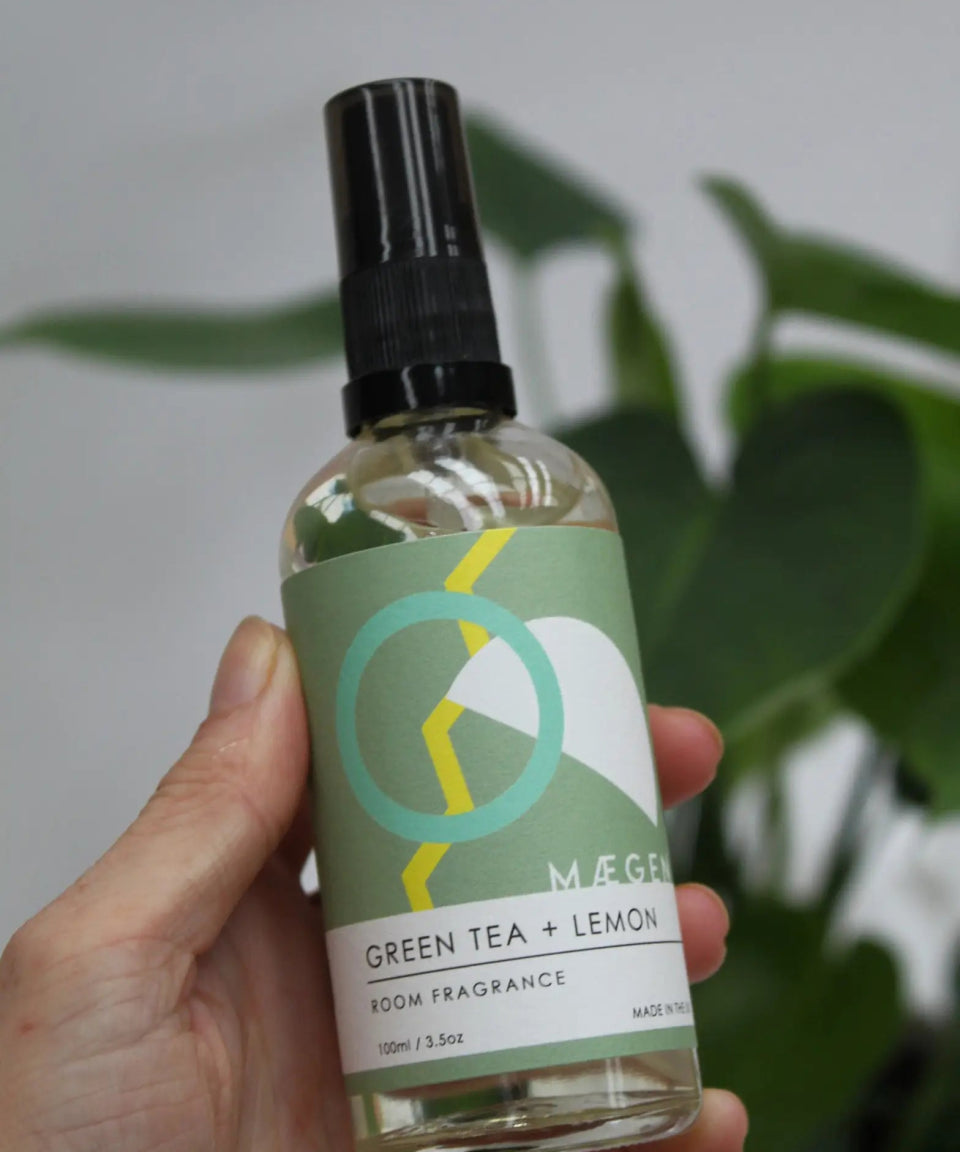 MAEGEN - Raumspray (100 ml) • Grüner Tee & Zitrone - Lufterfrischer - ROSA ECK Concept Store