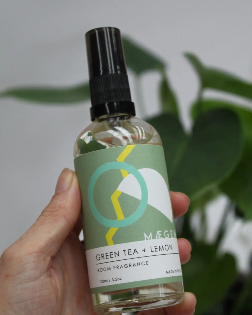 MAEGEN - Raumspray (100 ml) • Grüner Tee & Zitrone - Lufterfrischer - ROSA ECK Concept Store