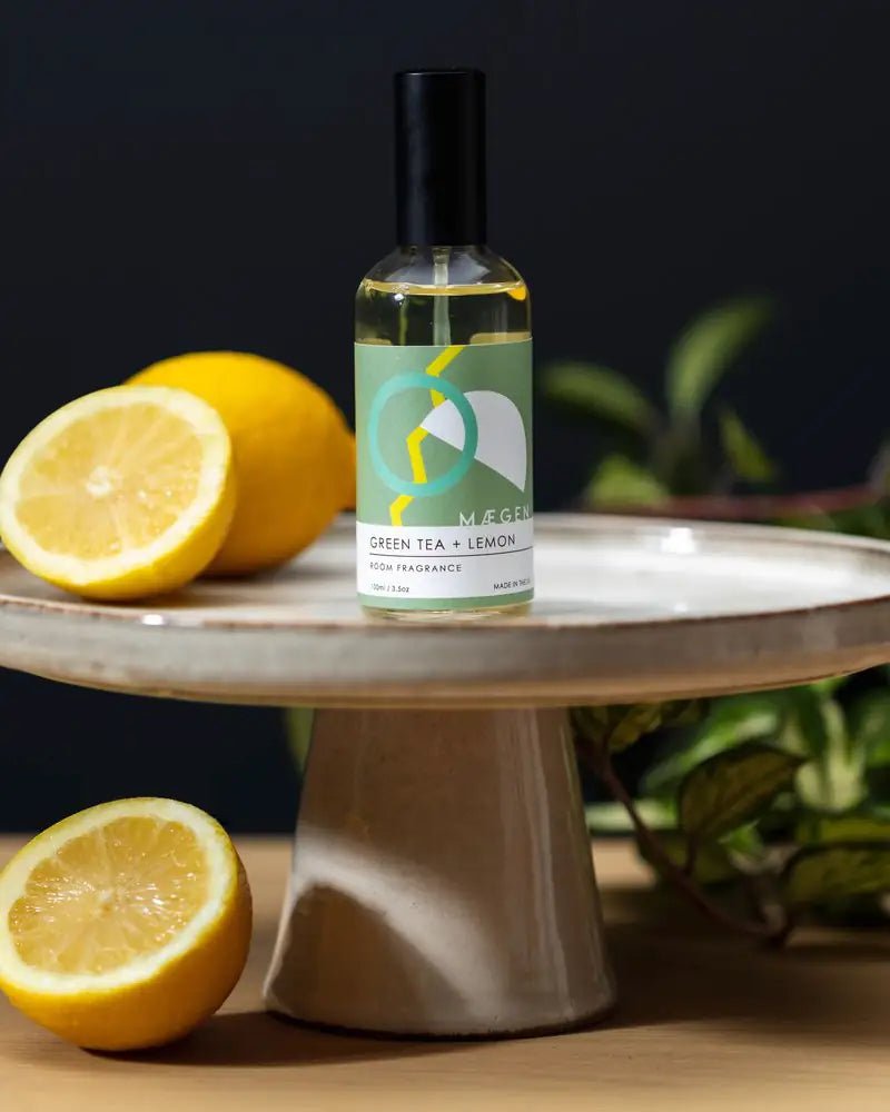 MAEGEN - Raumspray (100 ml) • Grüner Tee & Zitrone - Lufterfrischer - ROSA ECK Concept Store