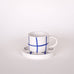 Magazin Minori - GRID Espressotasse mit Untersetzer • mare blue - Espressotasse - ROSA ECK Concept Store