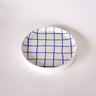 Magazin Minori - GRID Kleiner Teller mit Linienraster • mare blue - Teller - ROSA ECK Concept Store