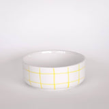 Magazin Minori - GRID Schale mit Linienraster • spiaggia yellow - Schüssel - ROSA ECK Concept Store