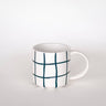Magazin Minori - GRID Tasse mit Linienraster • gentle green - Kaffee - und Teetasse - ROSA ECK Concept Store