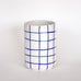 Magazin Minori - GRID Vase mit Linienraster • mare blue - Vase - ROSA ECK Concept Store