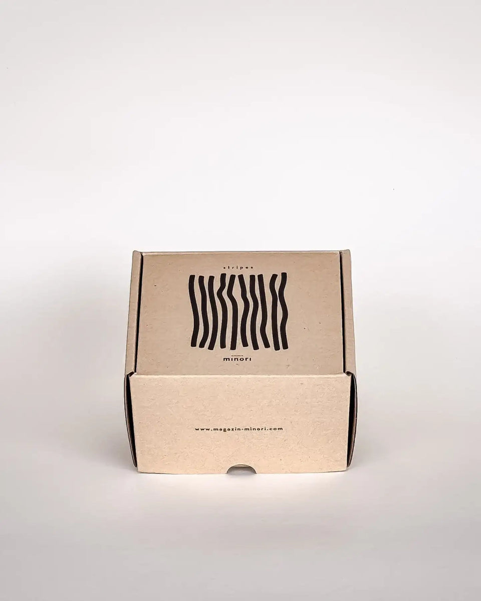 Magazin Minori - STRIPES Espressotasse mit Untersetzer • mare blue - ROSA ECK Concept Store