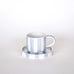Magazin Minori - STRIPES Espressotasse mit Untersetzer • morning azzuro - Kaffee - und Teetasse - ROSA ECK Concept Store