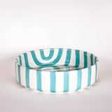 Magazin Minori - STRIPES Große Schale • Amalfi Mint - ROSA ECK