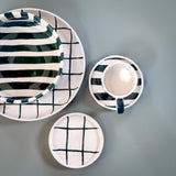 Magazin Minori - STRIPES Große Schale • Gentle Green - ROSA ECK