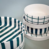 Magazin Minori - STRIPES Große Schale • Gentle Green - ROSA ECK