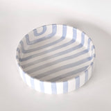Magazin Minori - STRIPES Große Schale mit Streifen • morning azzurro - Schüssel - ROSA ECK Concept Store