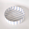 Magazin Minori - STRIPES Große Schale mit Streifen • morning azzurro - Schüssel - ROSA ECK Concept Store