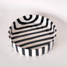 Magazin Minori - STRIPES Große Schale mit Streifen • volcano black - Schüssel - ROSA ECK Concept Store