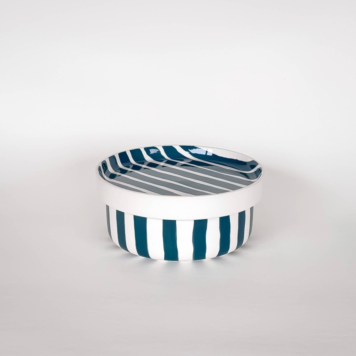 Magazin Minori - STRIPES Kleiner Teller • gentle green - Teller - ROSA ECK Concept Store