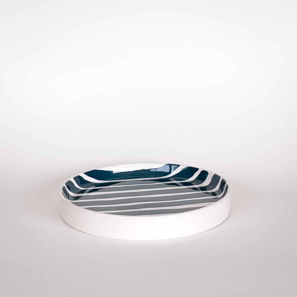 Magazin Minori - STRIPES Kleiner Teller • gentle green - Teller - ROSA ECK Concept Store
