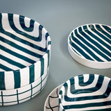 Magazin Minori - STRIPES Kleiner Teller • gentle green - Teller - ROSA ECK Concept Store
