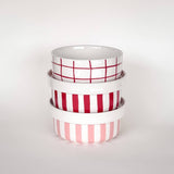 Magazin Minori - STRIPES Kleiner Teller • incanto rose - Teller - ROSA ECK Concept Store