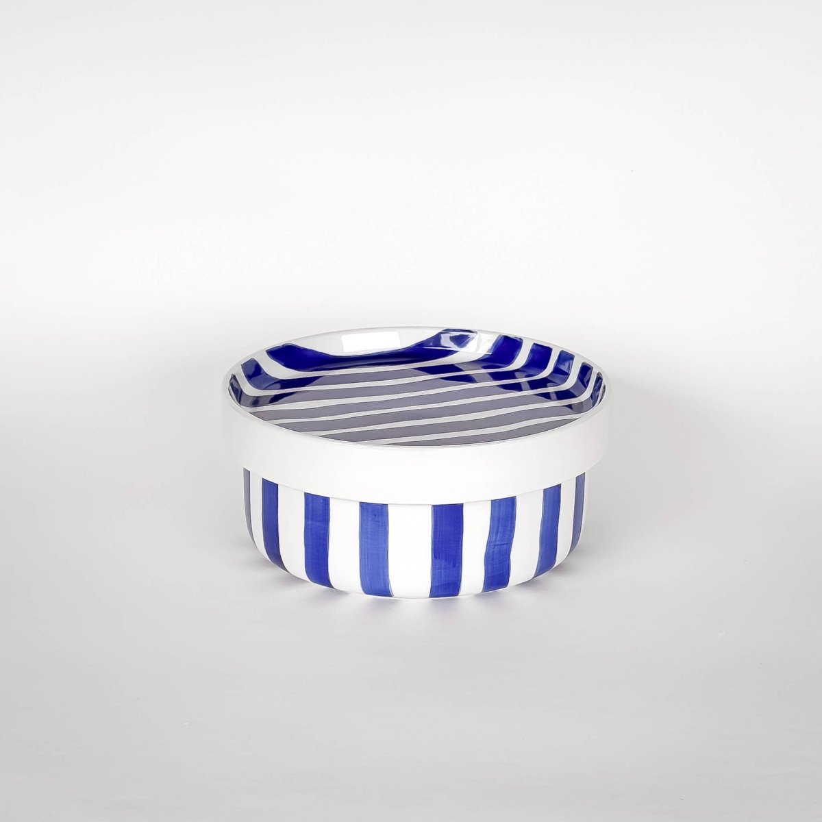 Magazin Minori - STRIPES Kleiner Teller • mare blue - Teller - ROSA ECK Concept Store