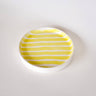 Magazin Minori - STRIPES Kleiner Teller • spiaggia yellow - Teller - ROSA ECK Concept Store