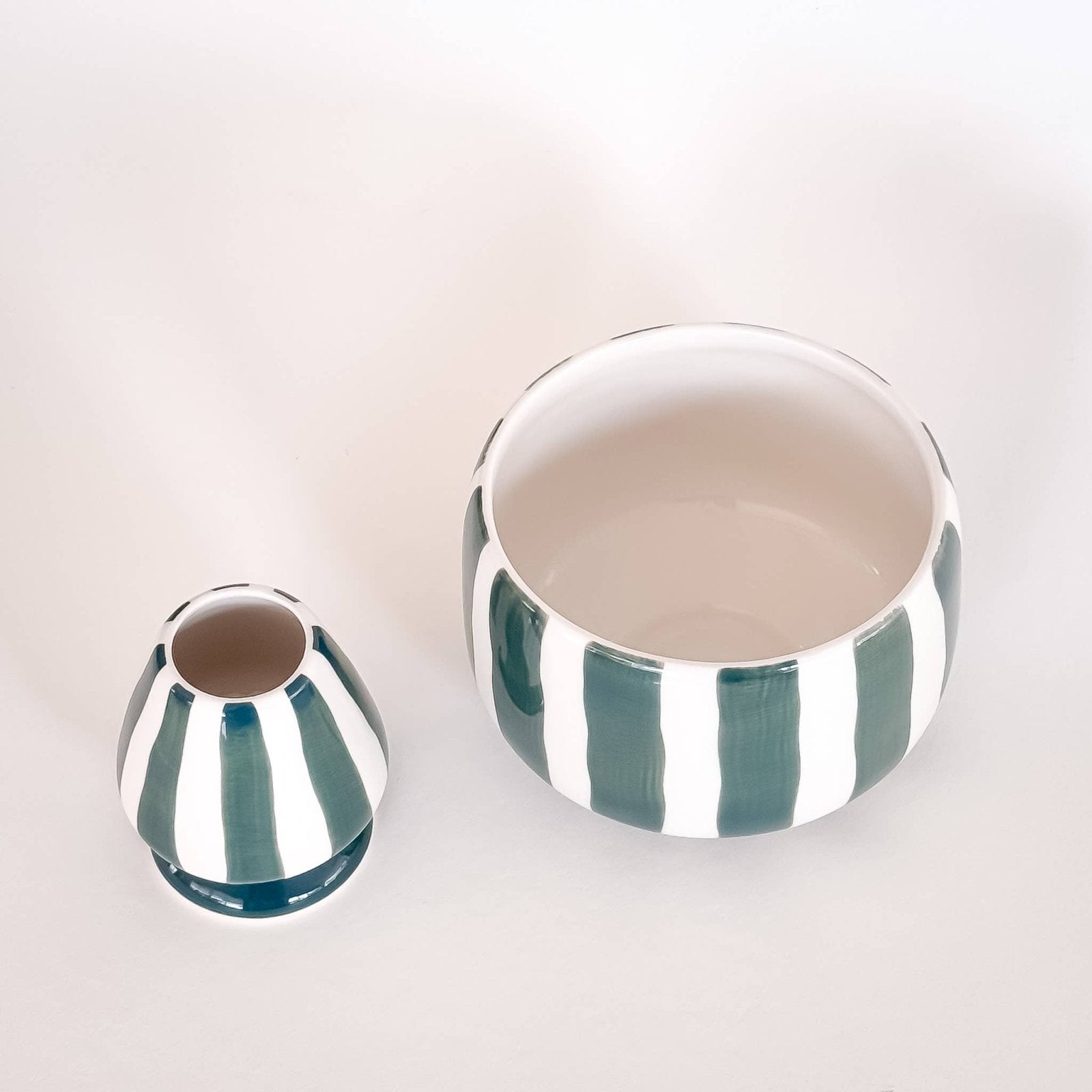 Magazin Minori - STRIPES Matcha Set • gentle green - Matcha Set - ROSA ECK