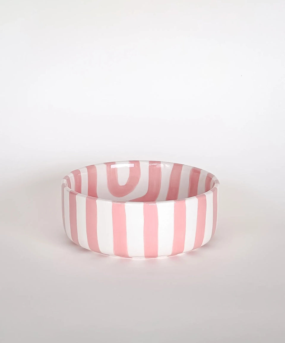 Magazin Minori - STRIPES Schale (600 ml) • incanto rose - ROSA ECK Concept Store