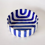 Magazin Minori - STRIPES Schale (600 ml) • mare blue - Schüssel - ROSA ECK Concept Store