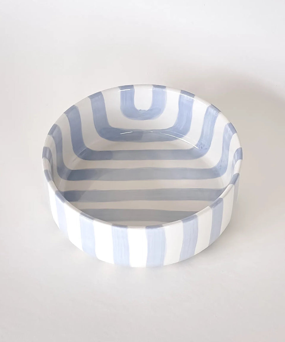 Magazin Minori - STRIPES Schale (600 ml) • morning azzurro - ROSA ECK Concept Store