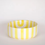 Magazin Minori - STRIPES Schale (600 ml) • spiaggia yellow - Schüssel - ROSA ECK Concept Store