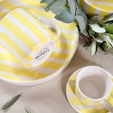 Magazin Minori - STRIPES Schale (600 ml) • spiaggia yellow - Schüssel - ROSA ECK Concept Store