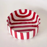 Magazin Minori - STRIPES Schale (600 ml) • tramonto red - ROSA ECK Concept Store