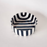 Magazin Minori - STRIPES Schale mit Streifen • vulcano black - Schüssel - ROSA ECK Concept Store