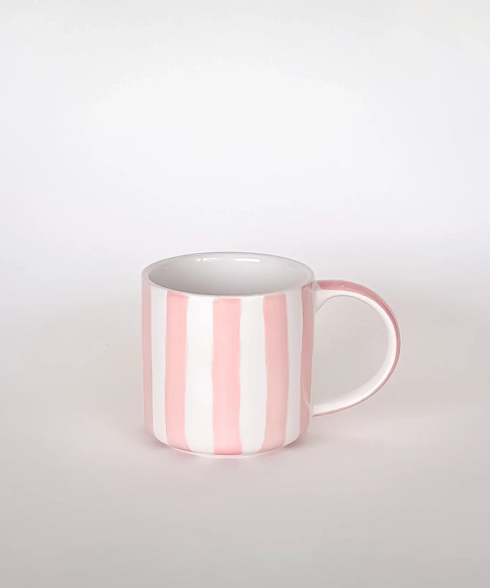 Magazin Minori - STRIPES Tasse (300 ml) • incanto rose - Kaffee - und Teetasse - ROSA ECK Concept Store