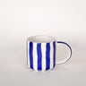 Magazin Minori - STRIPES Tasse (300 ml) • mare blue - Kaffee - und Teetasse - ROSA ECK Concept Store